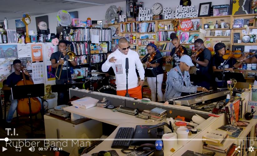 Atlanta Rapper T.I. Introduces NPR's Tiny Desk Concert To Trap Music