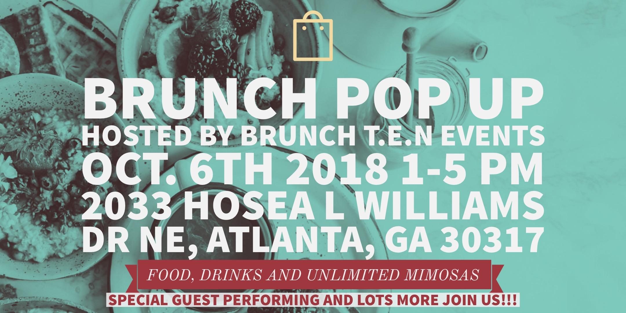 T.E.N. Brunch Pop Up In Southwest Atlanta