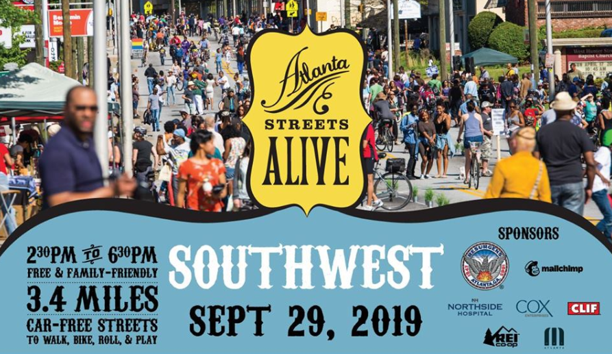 Atlanta Streets Alive Coming To Southwest ATL