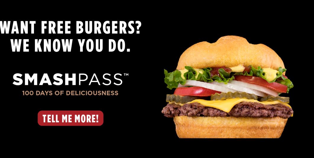 Smashburger's Smash Pass Gives You 100 Days Of Free Food