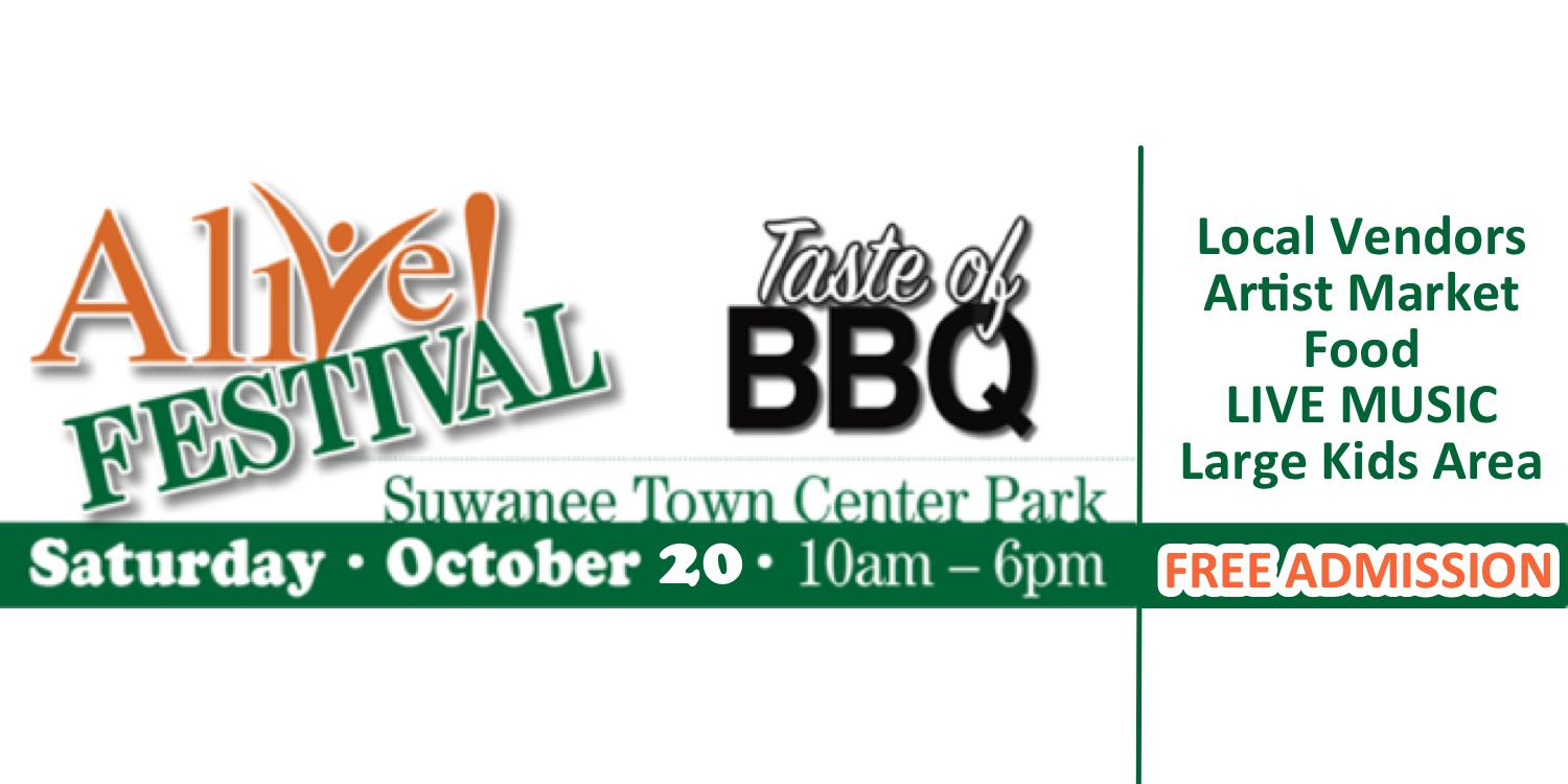 Alive Festival and Taste of BBQ In Suwanee