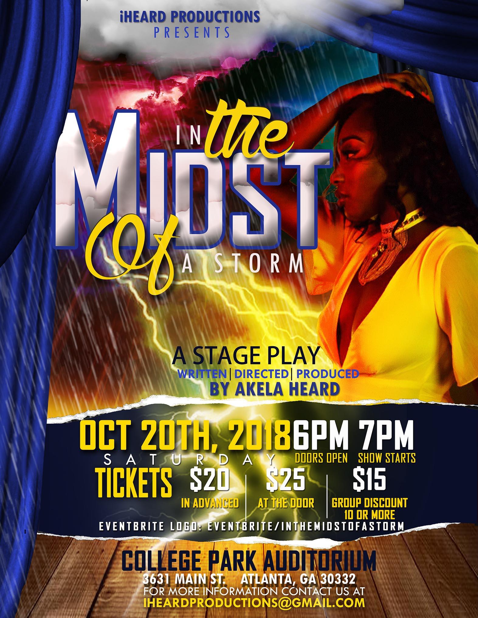 'In The Midst of A Storm' Stage Play Hits Atlanta