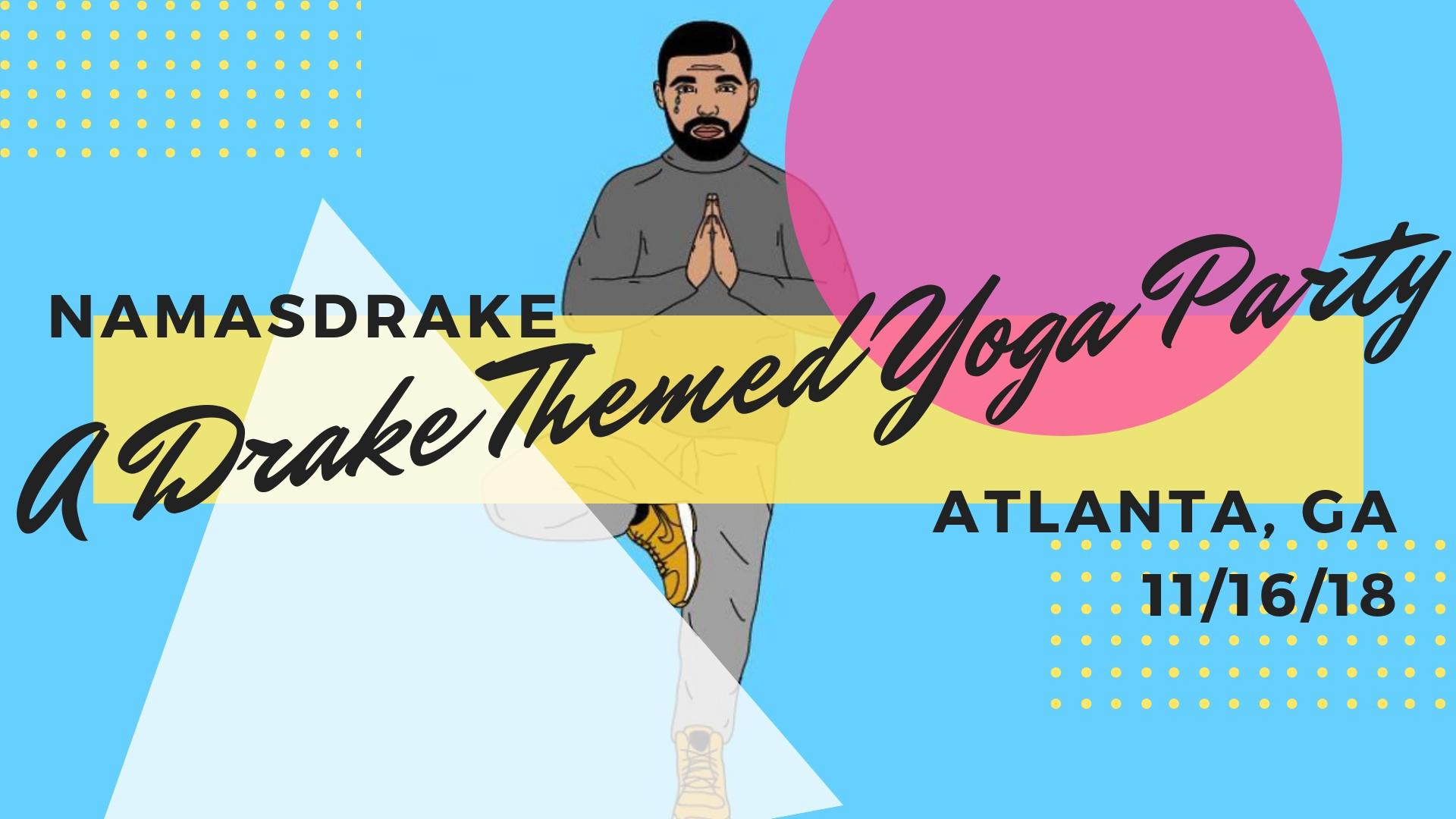 A Drake-Themed Yoga Party In Atlanta