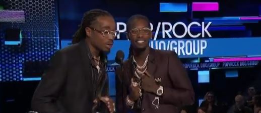 Atlanta's Migos Win Best Pop/Rock Group At AMAs