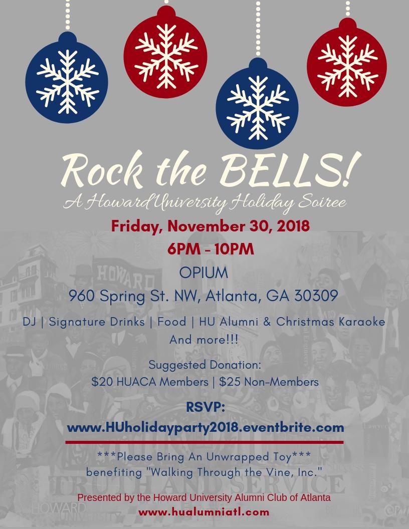 Rock the Bells! A Howard University Holiday Soirée In Atlanta