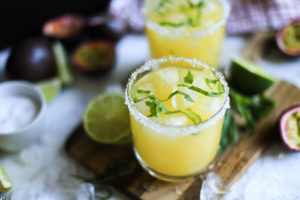 Margarita drinks in quarantine