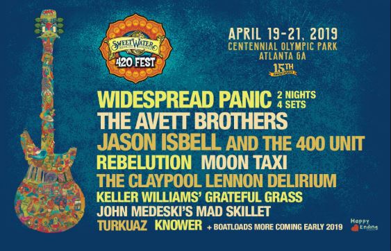 All the 2019 Atlanta festivals, Sweetwater 420 Festival