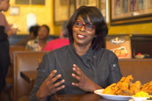 black owned restaurants in Atlanta - Busy Bee owner, Tracy Gates