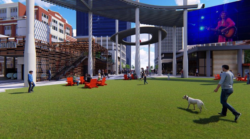 Atlantic Station's Central Park To Be Renovated (Photos)