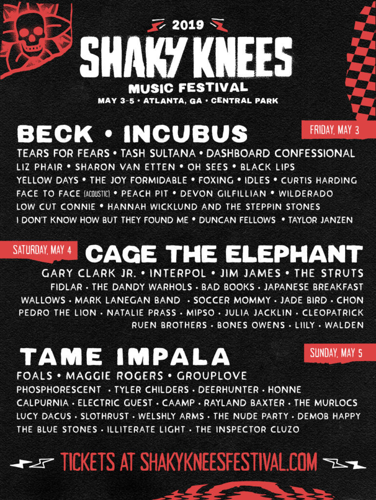 Shaky Knees Festival 2019: Atlanta, Georgia Info, Dates, Tickets
