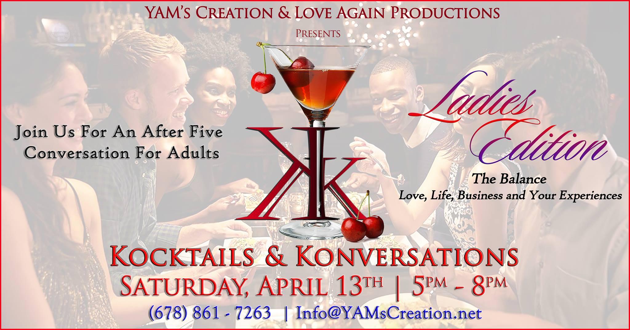 Kocktails & Konversations Returns To Atlanta