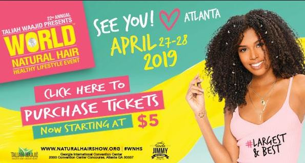 things to do in Atlanta - Taliah Waajid World Natural Hair & Healthy Lifestyle Event in Atlanta