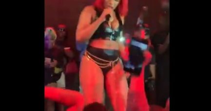 Megan Thee Stallion performs in Atlanta