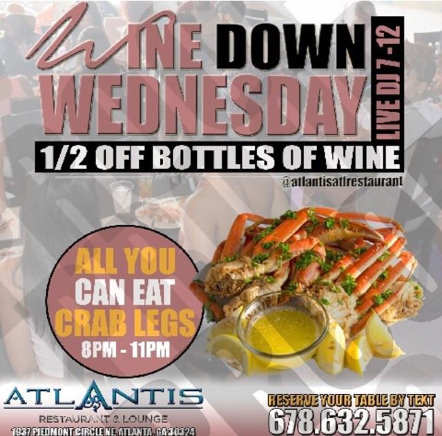 Atlantis Restaurant: Things to do in Atlanta on a Wednesday