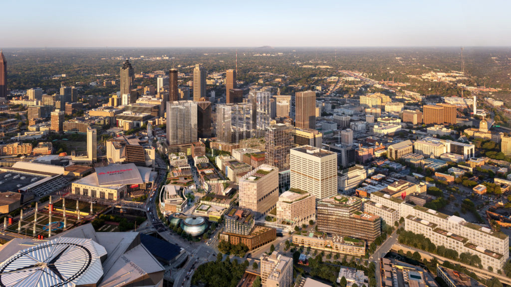 The Gulch Rebrands As Centennial Yards In Downtown Atlanta | AtlantaFi.com