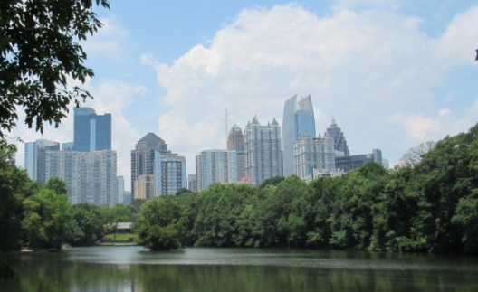 Things to do in Atlanta on a Sunday - walk PIedmont Park