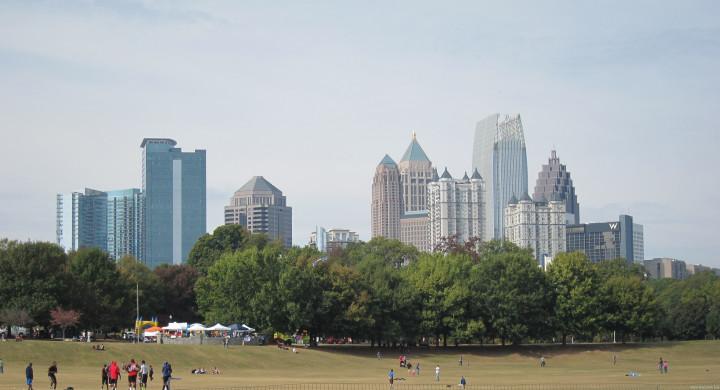 free Zumba classes in Atlanta at Piedmont Park