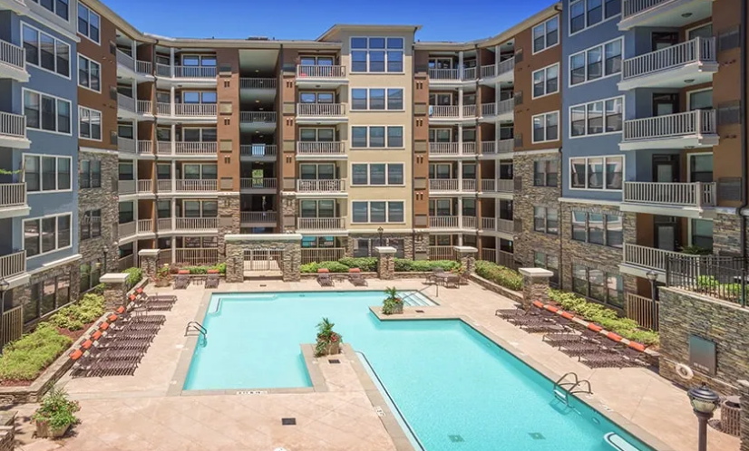 Best Atlanta apartments with pools - Allure at Brookwood