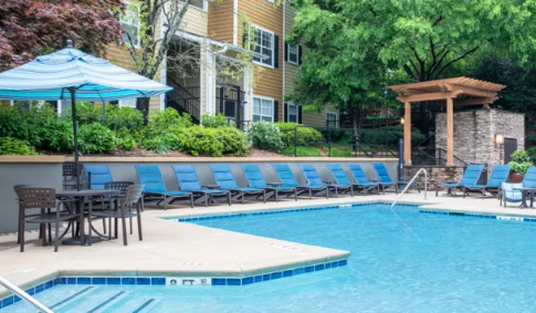 Best Atlanta apartments with pools - Post Peachtree Hills apartments