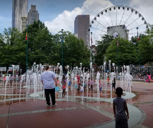 Things to do in Atlanta with kids - Centennial Olympic Park