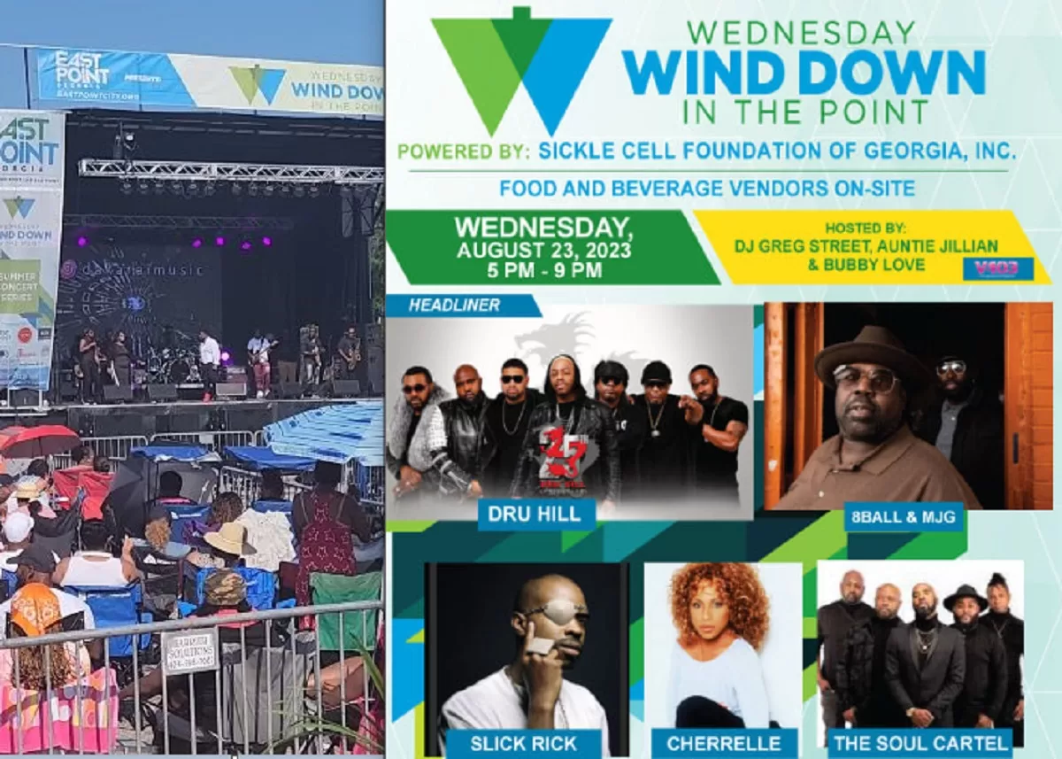 Dru Hill, Slick Rick, Cherrelle To Play East Point Wednesday Wind Down