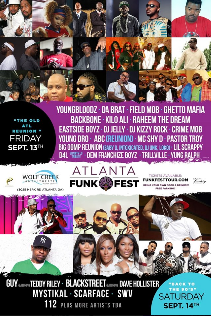 Atlanta Funk Fest Tour: Time, Date, Info