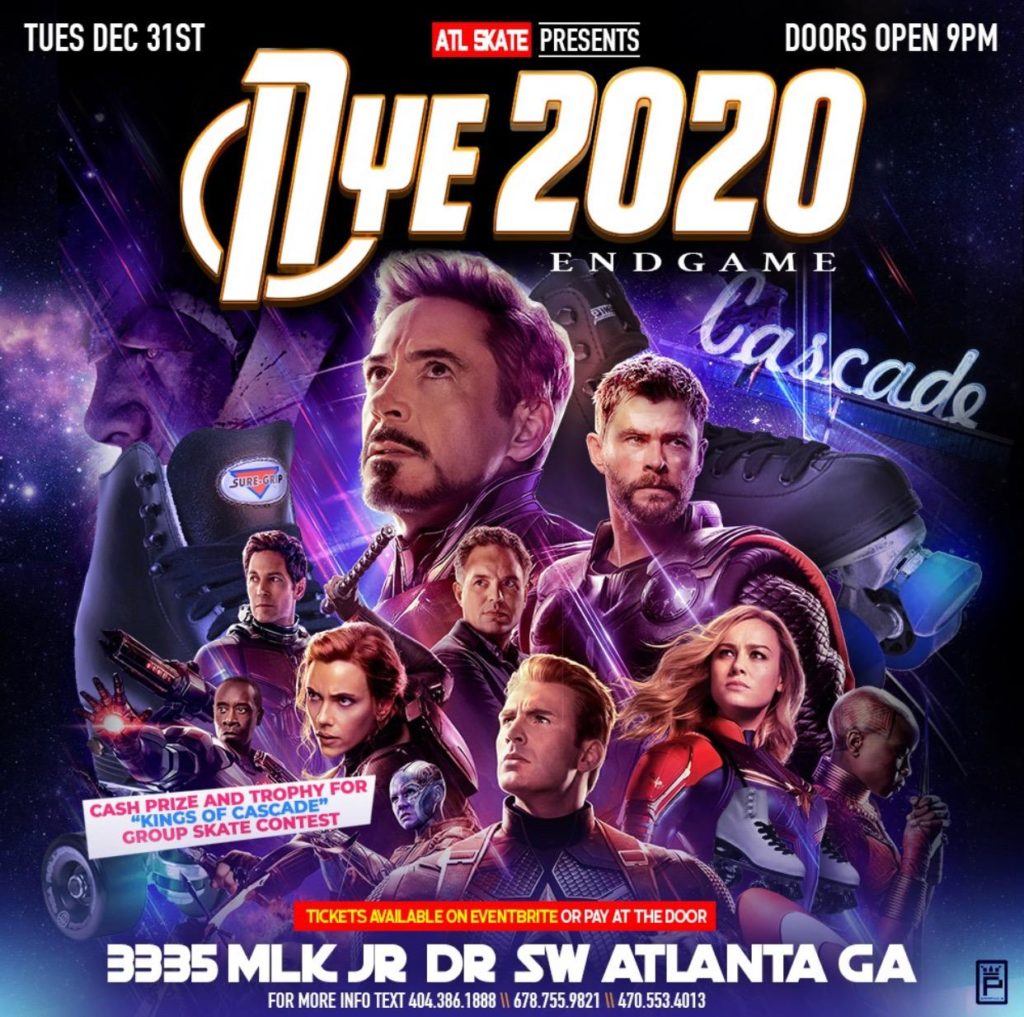 Atlanta NYE parties 2020