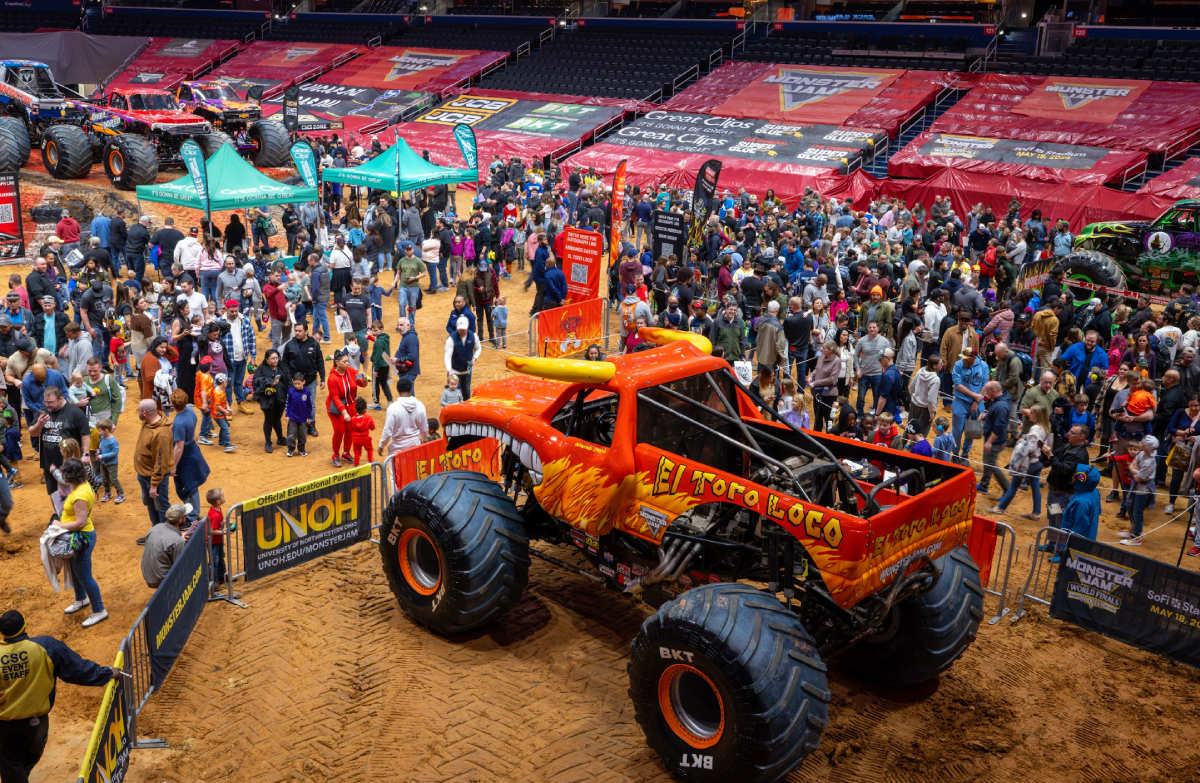 Monster Jam this weekend in Atlanta