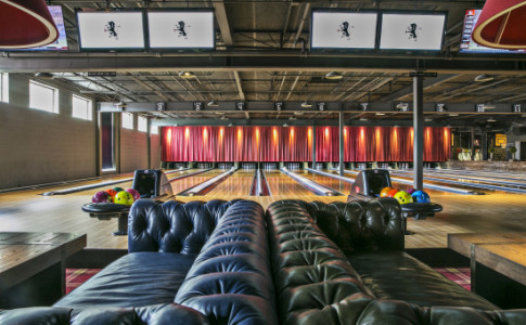 best things to do in Atlanta when it rains: Bowl at The Painted Pin