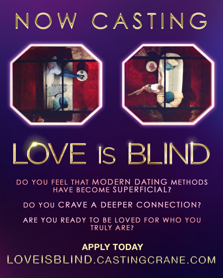 Love Is Blind 2 Casting Call