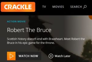 Watch free movies at Crackle