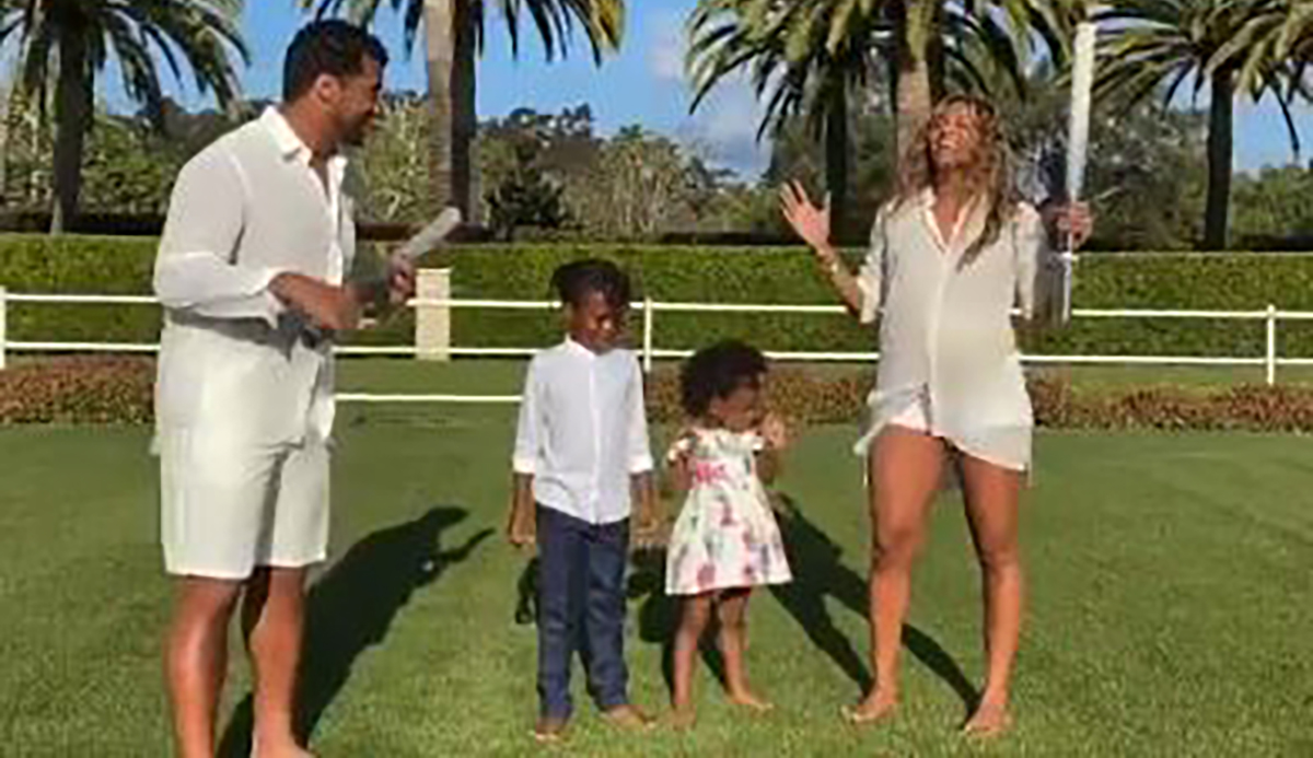 Ciara and Russell Wilson gender reveal