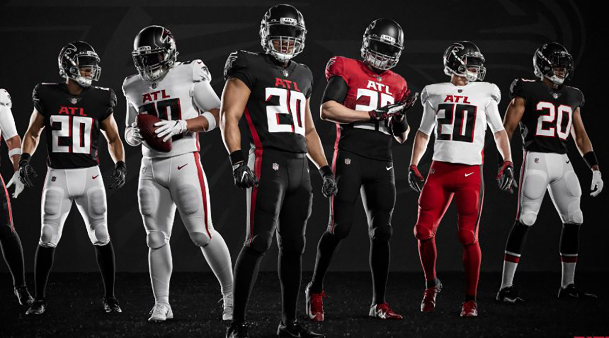 Atlanta Falcons new uniforms