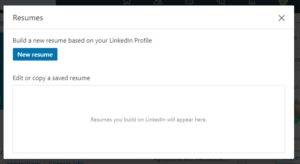 How to use Linkedin to find a job and upload a resume