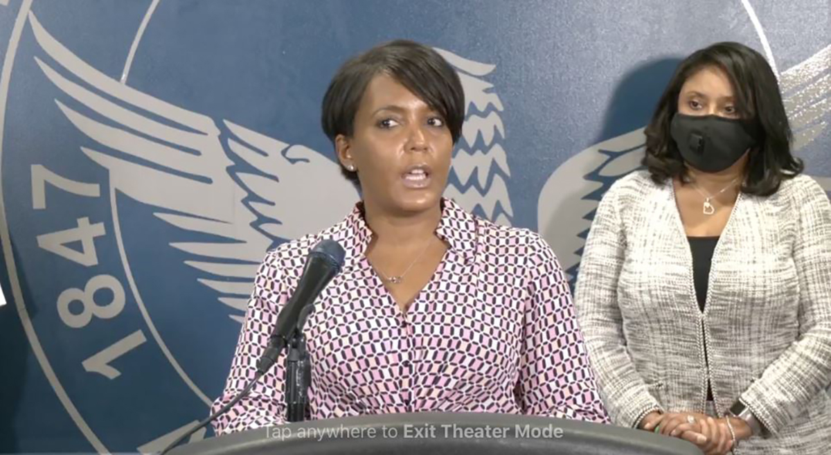 Amid day after day of protests, Atlanta Mayor Keisha Lance Bottoms says that the president of the United States is making matters worse when he speaks.