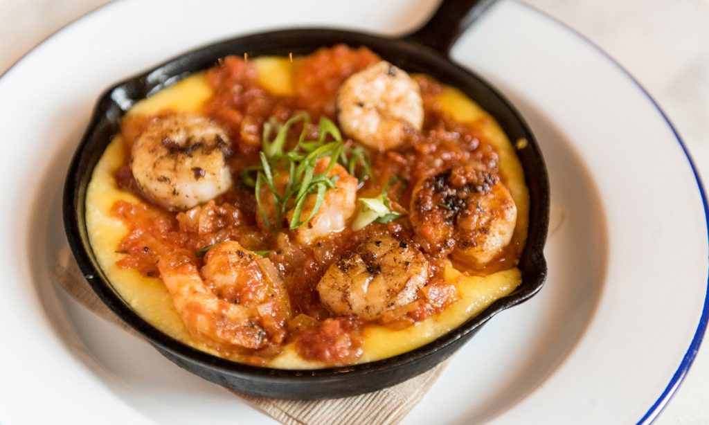 Louisiana Bistreaux has some of the best shrimp and grits in Atlanta