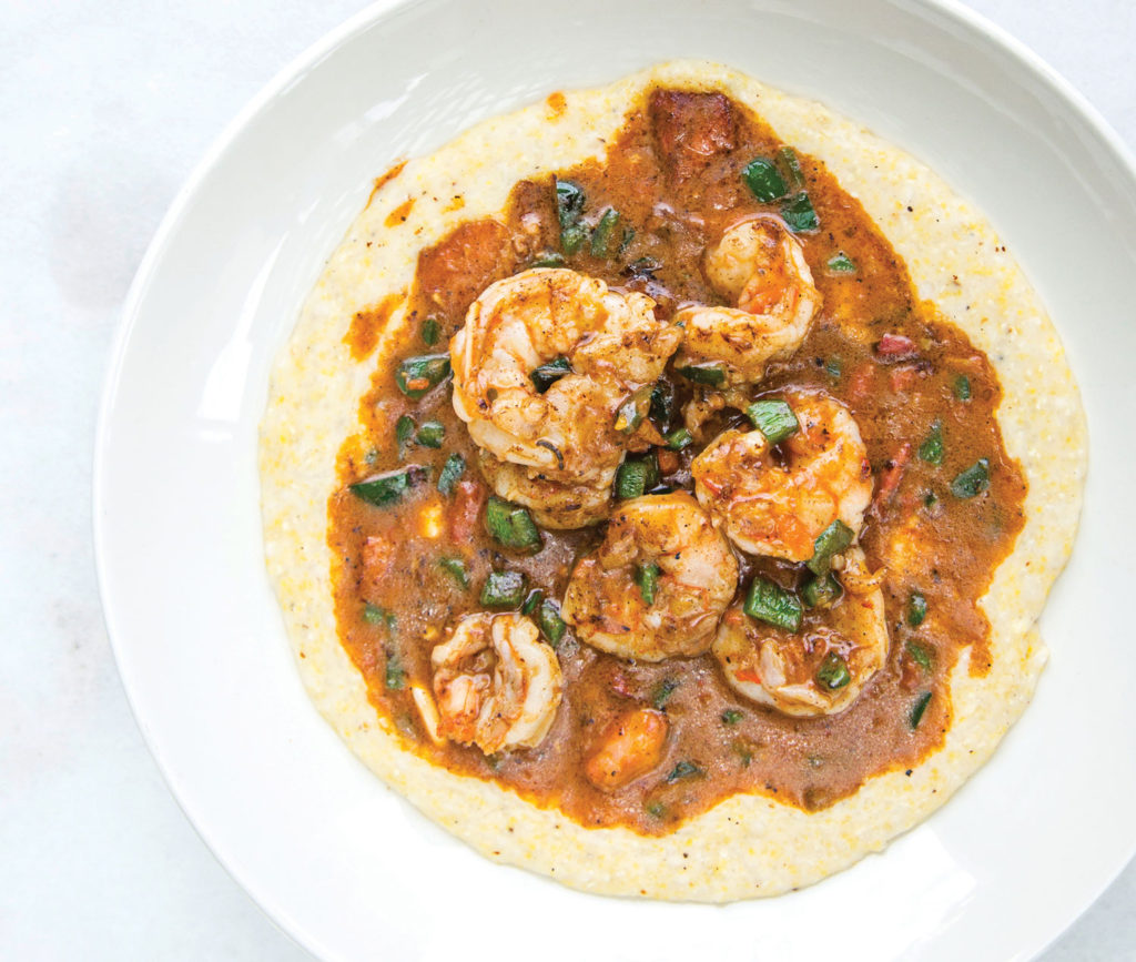 Buckhead Diner's shrimp and grits
