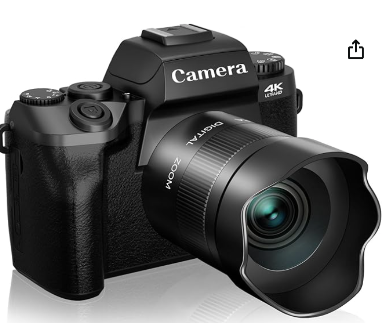 Photographer's digital camera