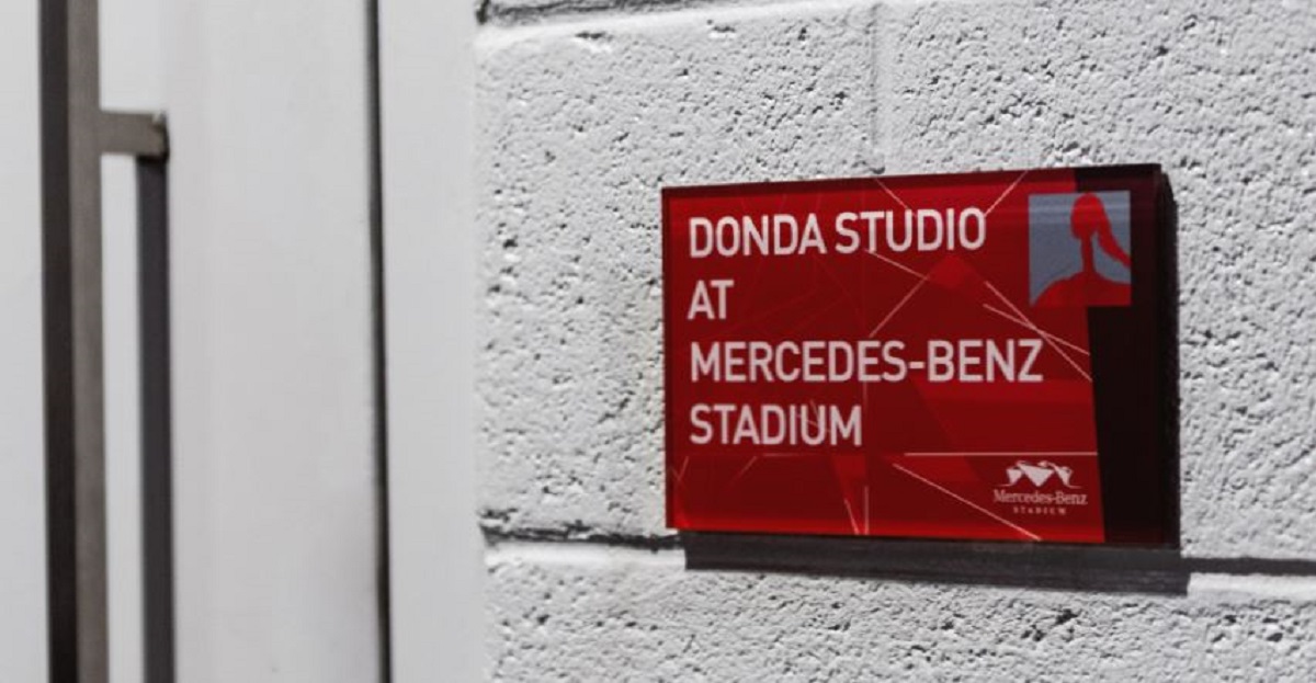 DONDA Kanye West album in Mercedes-Benz Stadium