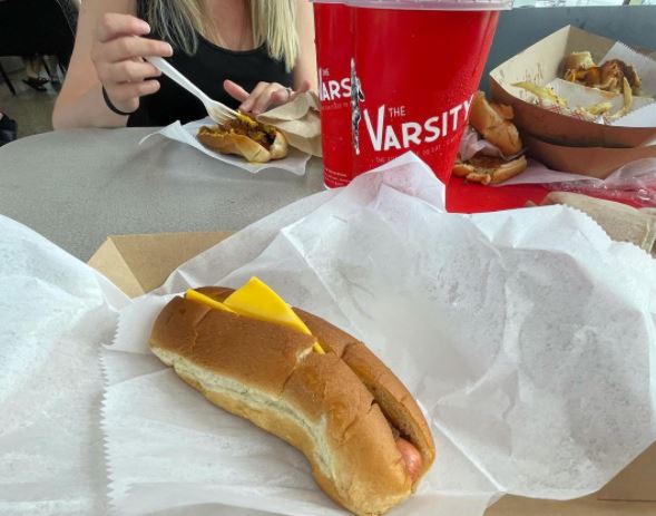 The Varsity hot dogs in Atlanta