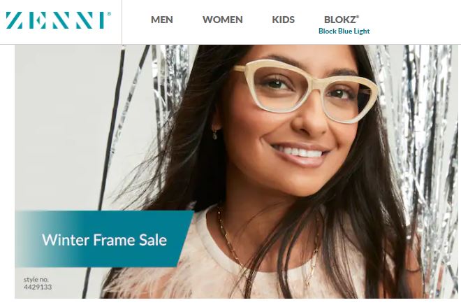 Zenni Optical has the cheapest online frames
