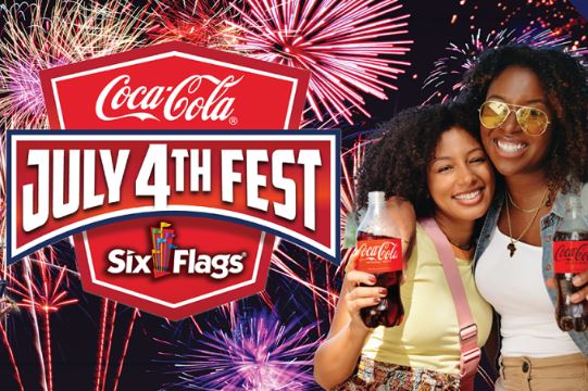 Six Flags over Georgia fourth of July celebration