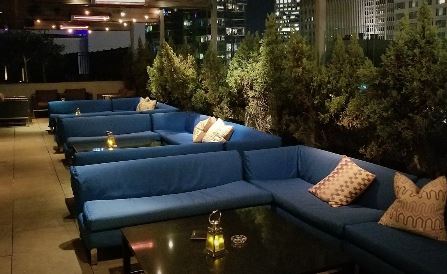Whiskey Blue has the best rooftop bar in Atlanta