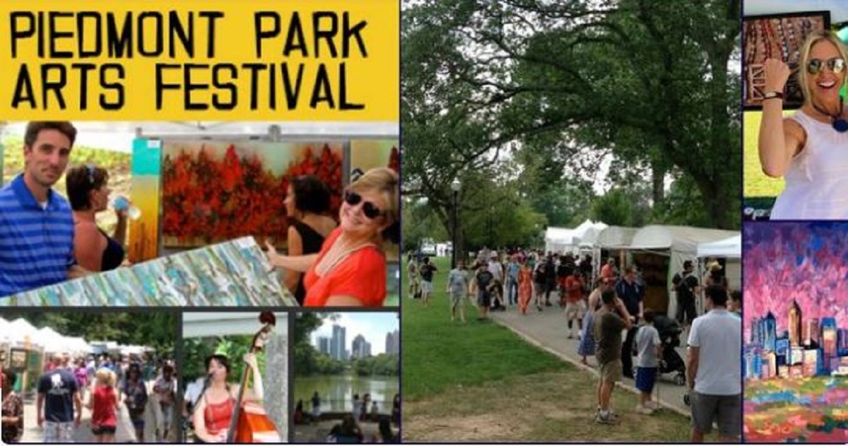 Piedmont Park Arts Festival Happening In Midtown AtlantaFi com