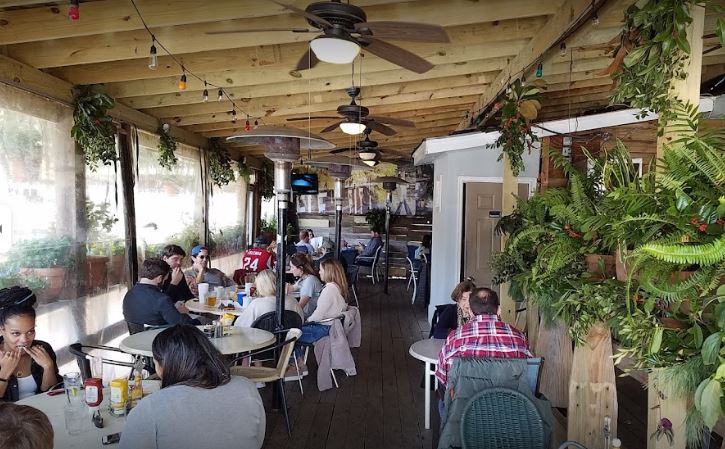 Treehouse Restaurant and Pub has the best outdoor seating for brunch in Atlanta
