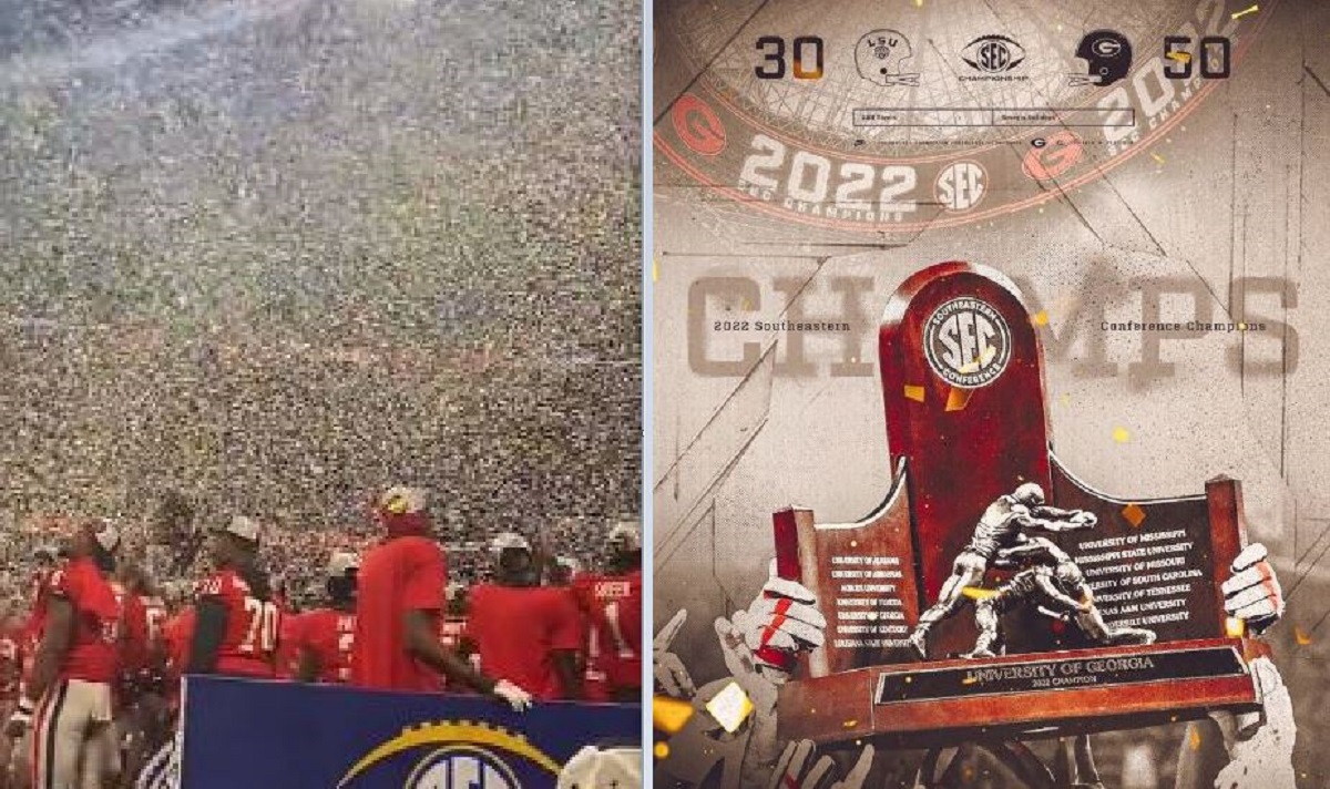 Georgia Bulldogs SEC champions 2022