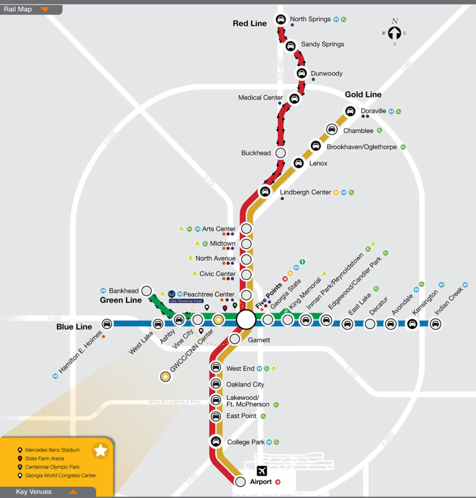 Your Guide To Riding The MARTA Train Around Atlanta - AtlantaFi.com