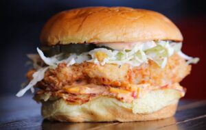 Boxcar Betty's has the best chicken sandwich in Atlanta