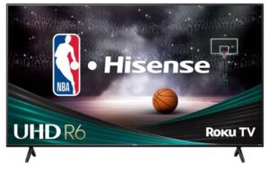 big screen Hisense TV