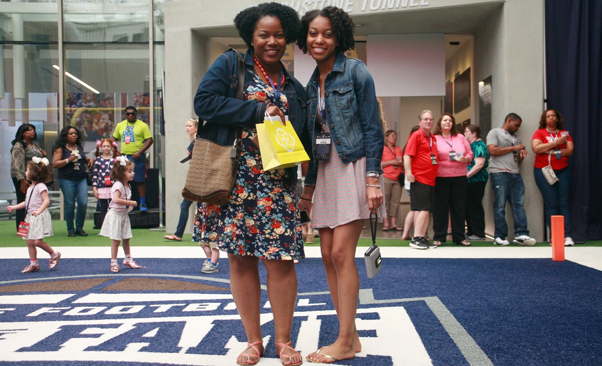 Moms and Mimosas at the College Football Hall of Fame for Mother's Day